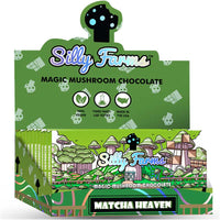 Silly Farms Matcha Heaven Mushroom Chocolate