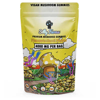 Silly Farms Pineapple Ghost Pepper Vegan Mushroom Gummies