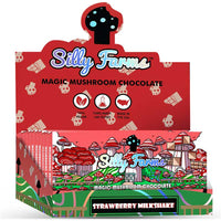 Silly Farms Strawberry Milkshake Magic Mushroom Chocolate